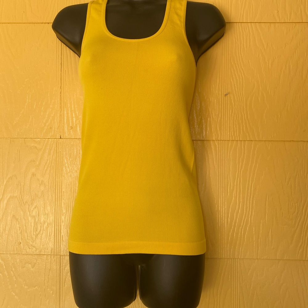 Long yellow blouse